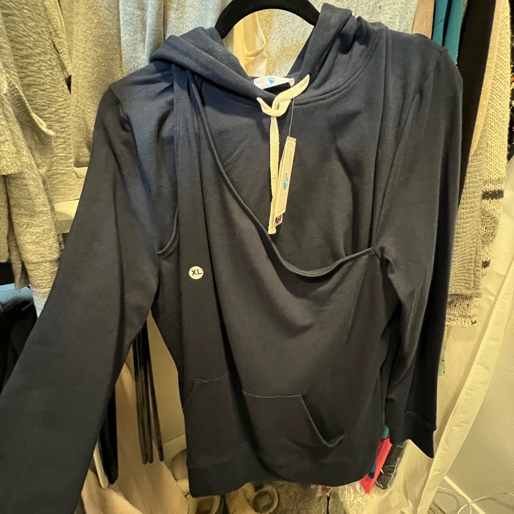 Bun Maternity Nursing Hoodie